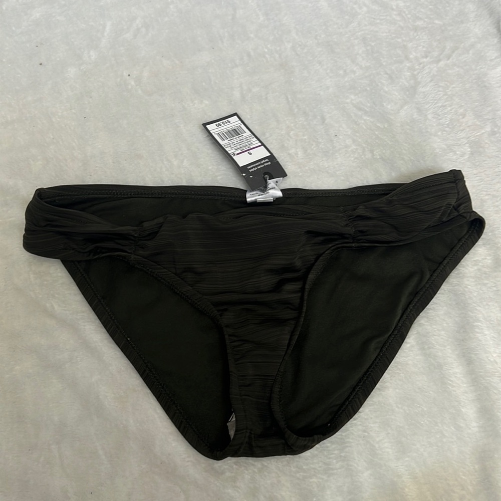 Hunter green swim bottoms